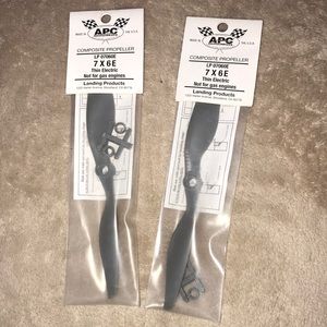 APC set of two composite propellers 7 x 6 E thin electric